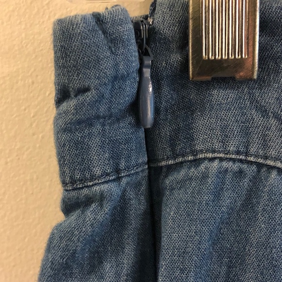 BP chambray cropped flare pants - Picture 5 of 7